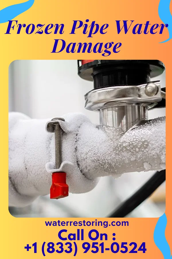 Frozen Pipe Water Damage in Mayesville, SC